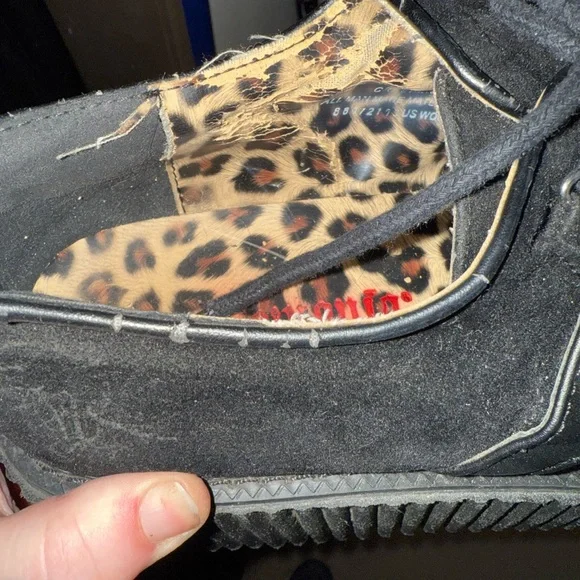 Demonia Black Platform Creeper 206 Size 9 - Picture 5 of 10